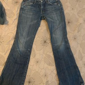 7 for man kind boot cut jeans size 28